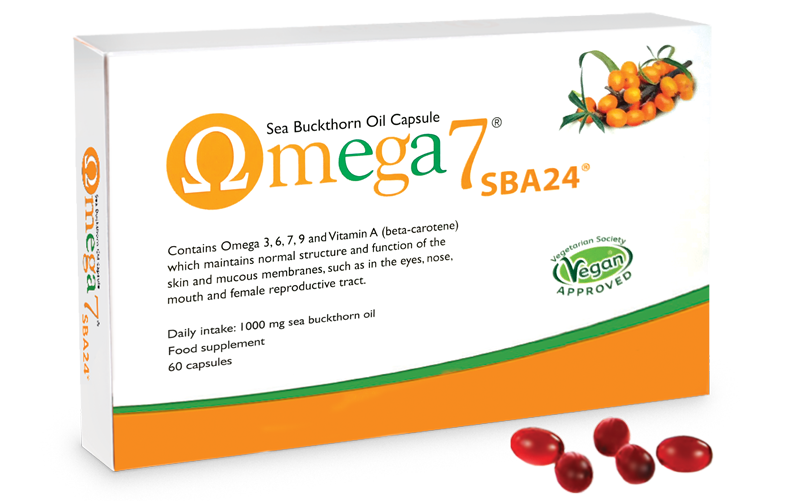 Box containing Omega 7 